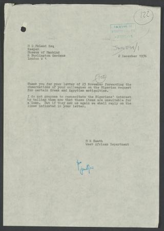 An archival document representing a Files  of 1 page(s)