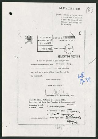 An archival document representing a Files  of 3 page(s)
