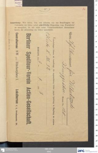 An archival document representing a Shipping Records of 2 page(s)