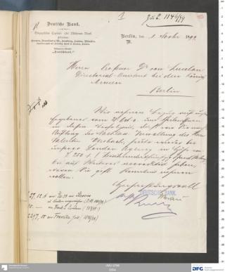 An archival document representing a Correspondence of 5 page(s)