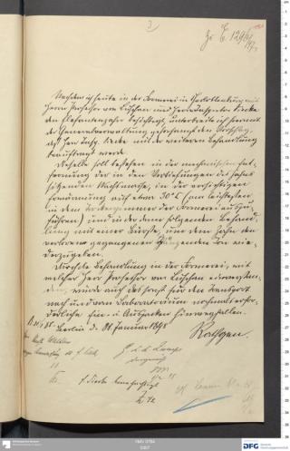 An archival document representing a Correspondence of 2 page(s)