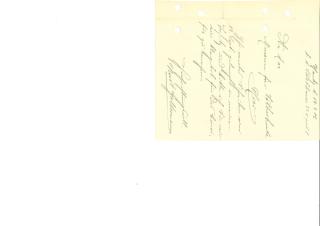 An archival document representing a Correspondence of 1 page(s)