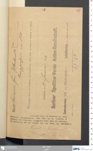 An archival document representing a Shipping Records of 2 page(s)
