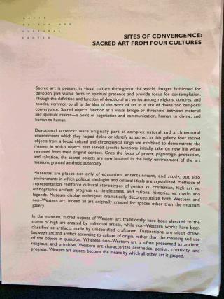 An archival document representing a Exhibition records of 2 page(s)