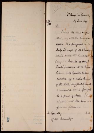 An archival document representing a Files  of 3 page(s)
