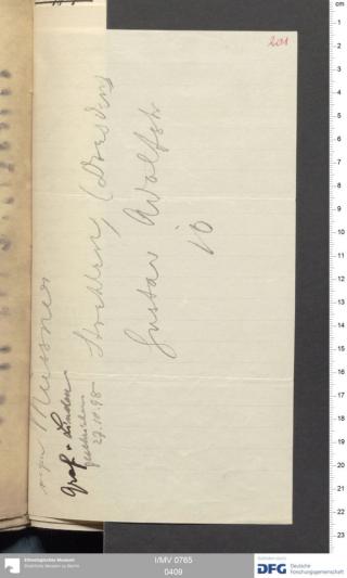 An archival document representing a Correspondence of 2 page(s)