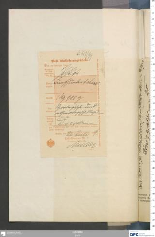 An archival document representing a Shipping Records of 1 page(s)