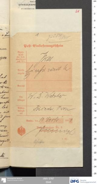 An archival document representing a Shipping Records of 2 page(s)