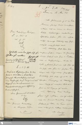 An archival document representing a Correspondence of 4 page(s)