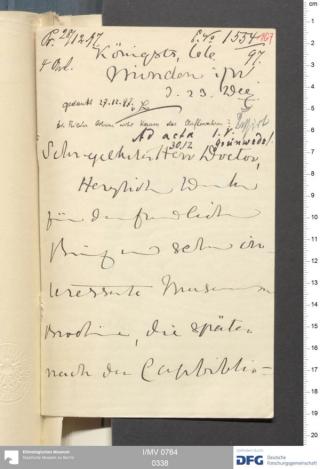 An archival document representing a Correspondence of 8 page(s)