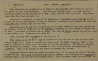 An archival document representing a Research notes of 2 page(s)