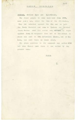 An archival document representing a Official Reports of 8 page(s)