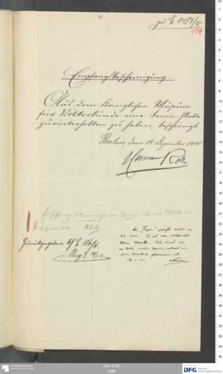 An archival document representing a Correspondence of 4 page(s)