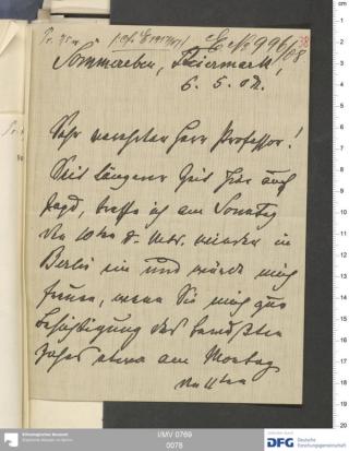 An archival document representing a Correspondence of 3 page(s)