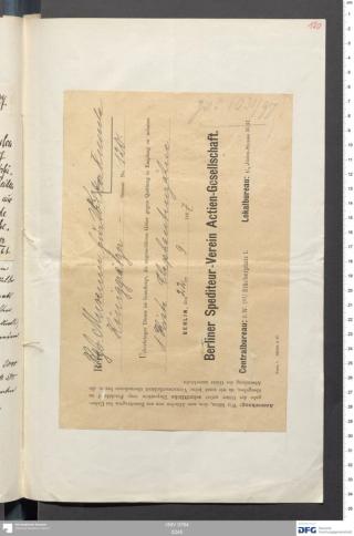An archival document representing a Shipping Records of 2 page(s)