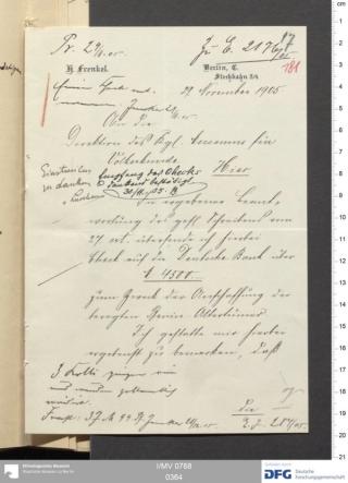 An archival document representing a Correspondence of 4 page(s)
