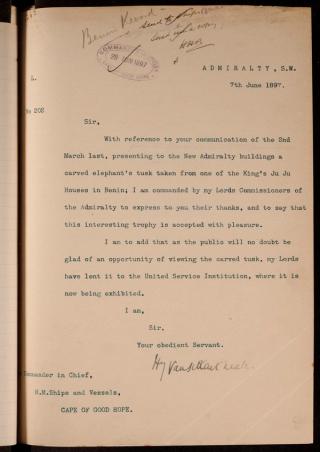 An archival document representing a Files  of 1 page(s)