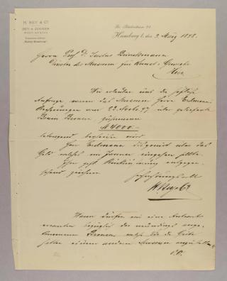 An archival document representing a Invoices of 1 page(s)