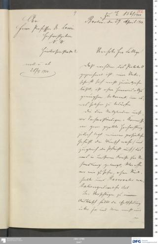 An archival document representing a Correspondence of 8 page(s)