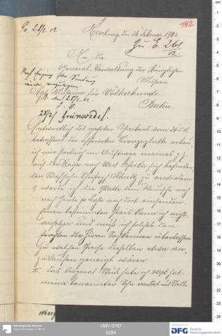 An archival document representing a Correspondence of 4 page(s)