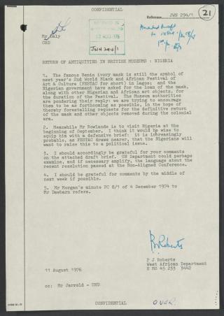 An archival document representing a Files  of 5 page(s)