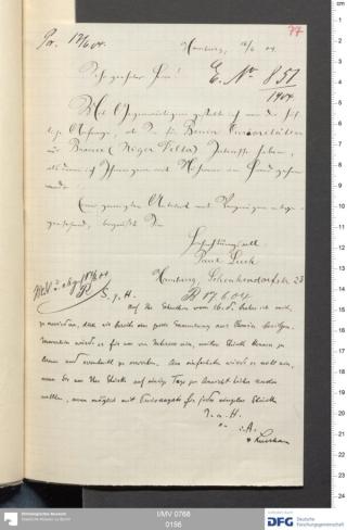 An archival document representing a Correspondence of 2 page(s)