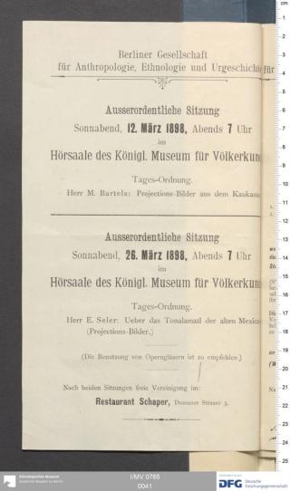 An archival document representing a Leaflet of 3 page(s)