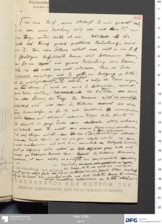 An archival document representing a Correspondence of 2 page(s)