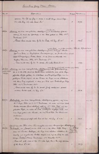 An archival document representing a Inventories of 1 page(s)