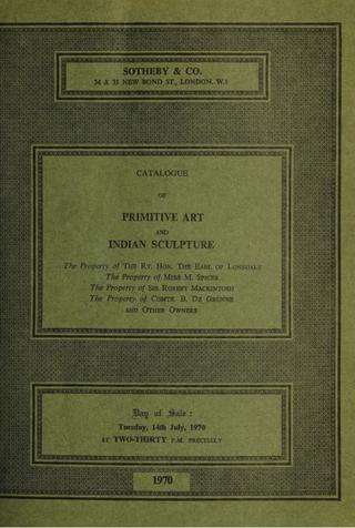 An archival document representing a Auction Catalog of 128 page(s)