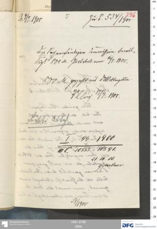 An archival document representing a Correspondence of 3 page(s)