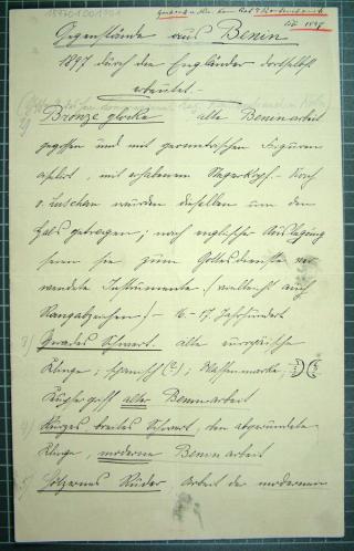 An archival document representing a Correspondence of 2 page(s)