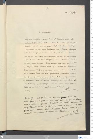 An archival document representing a Memorandum of 1 page(s)