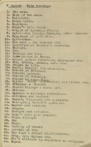 An archival document representing a Research notes of 8 page(s)