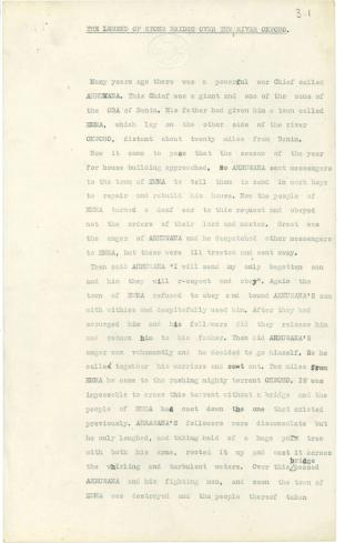 An archival document representing a Official Reports of 4 page(s)