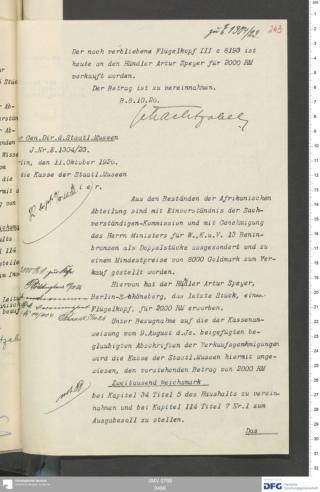 An archival document representing a Correspondence of 4 page(s)