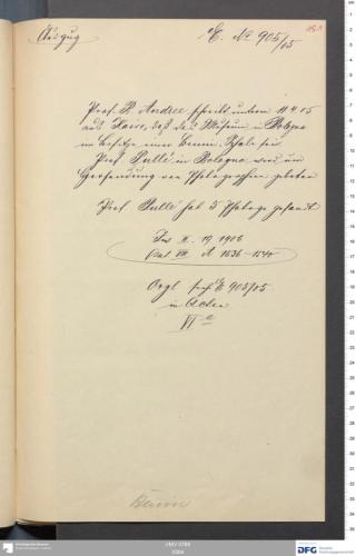 An archival document representing a Correspondence of 2 page(s)