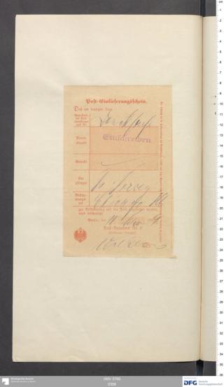 An archival document representing a Shipping Records of 1 page(s)