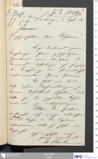 An archival document representing a Correspondence of 2 page(s)