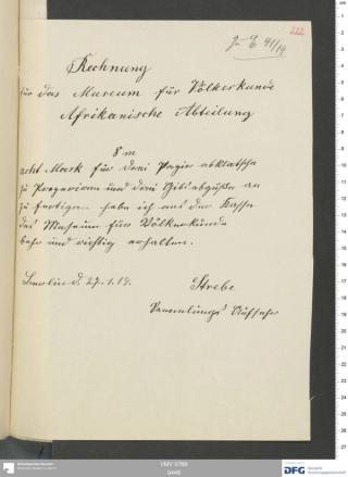 An archival document representing a Invoices of 2 page(s)