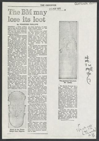 An archival document representing a Files  of 1 page(s)