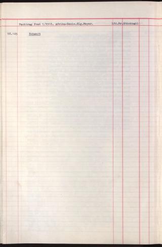 An archival document representing a Inventories of 1 page(s)