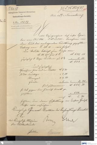 An archival document representing a Correspondence of 2 page(s)