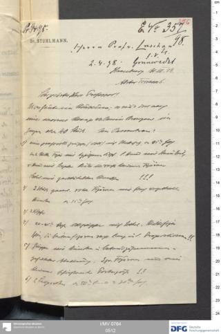 An archival document representing a Correspondence of 4 page(s)