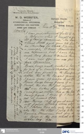 An archival document representing a Correspondence of 3 page(s)