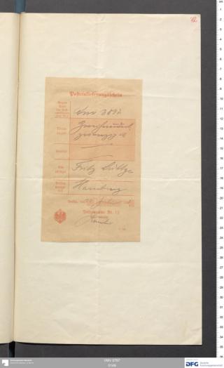 An archival document representing a Shipping Records of 2 page(s)