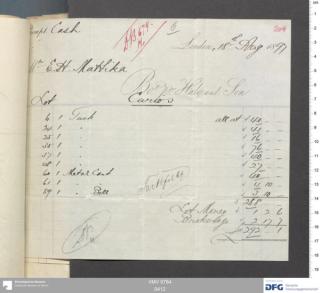 An archival document representing a Invoices of 2 page(s)