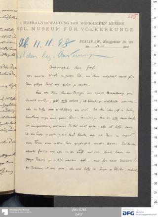 An archival document representing a Correspondence of 4 page(s)