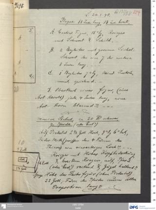An archival document representing a Correspondence of 2 page(s)