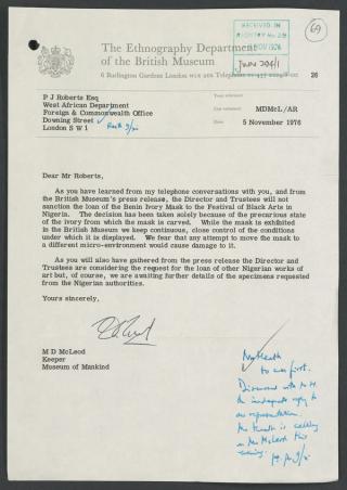 An archival document representing a Files  of 1 page(s)